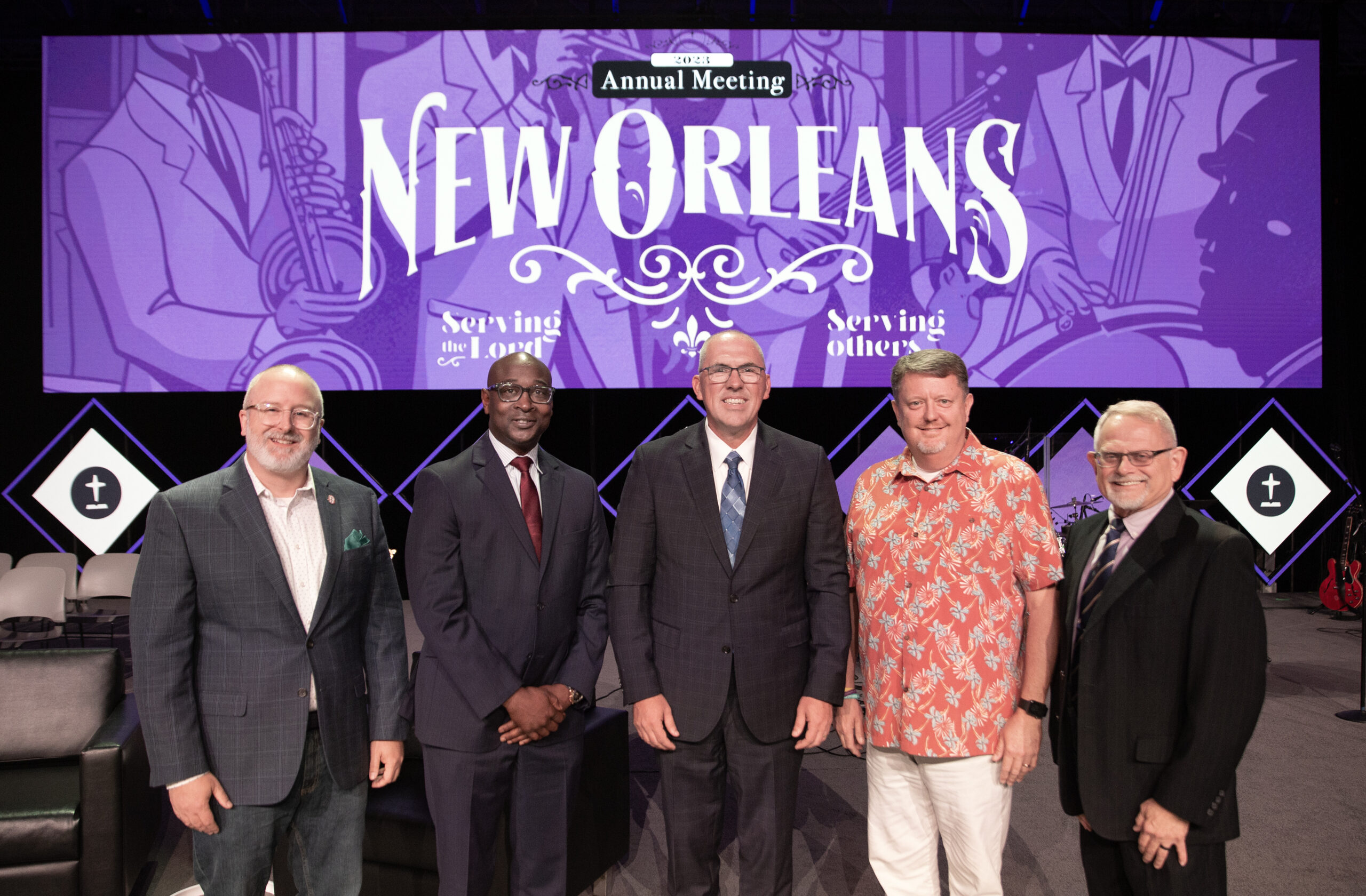 Barber leads slate of officers elected at SBC annual meeting Baptist