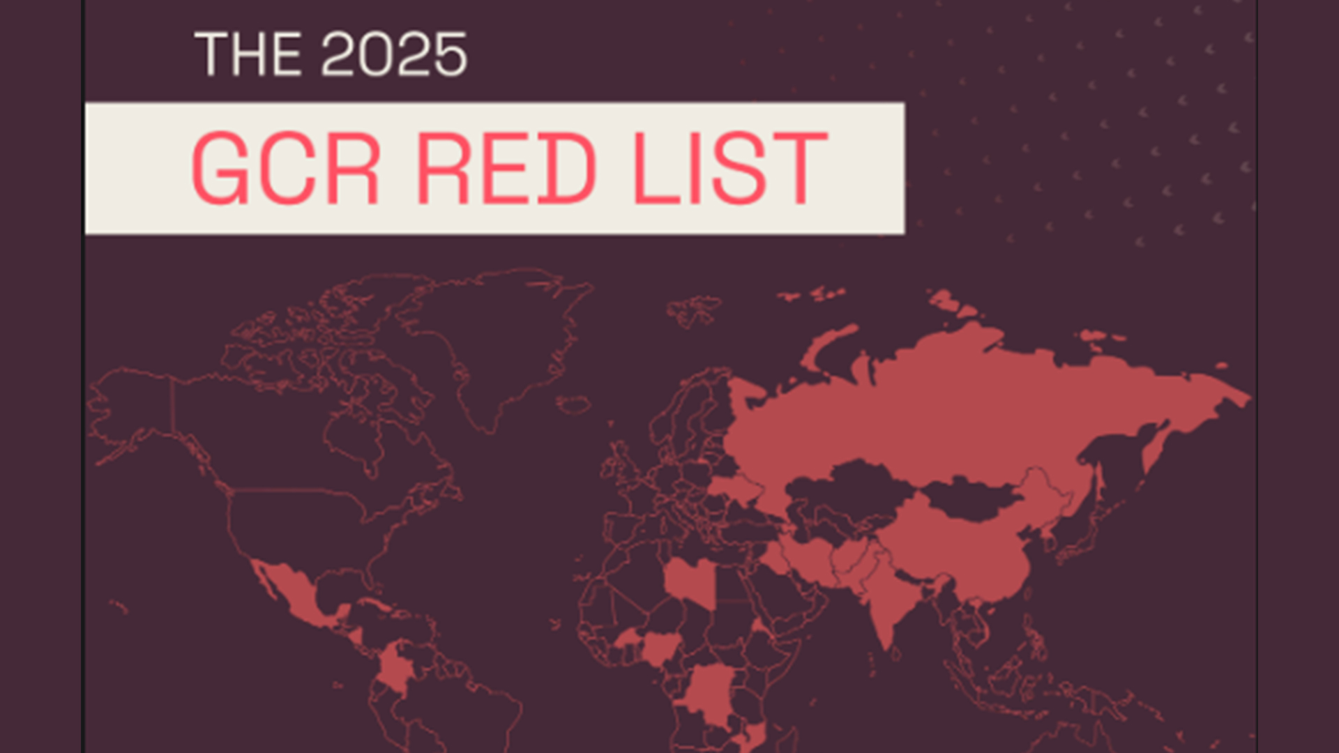 Global Christian Relief launches 2025 Red List annual persecution